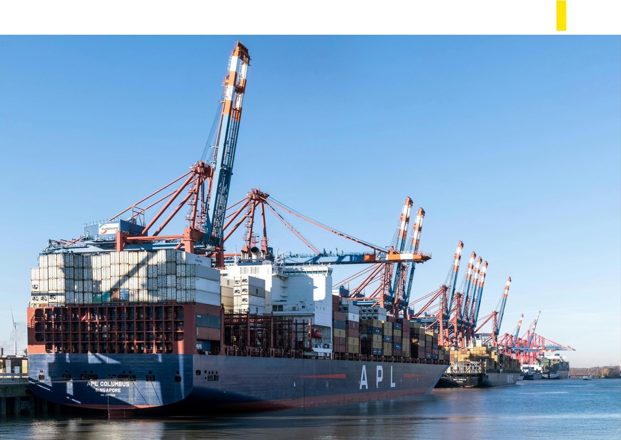 Hamburger Hafen Container Terminal