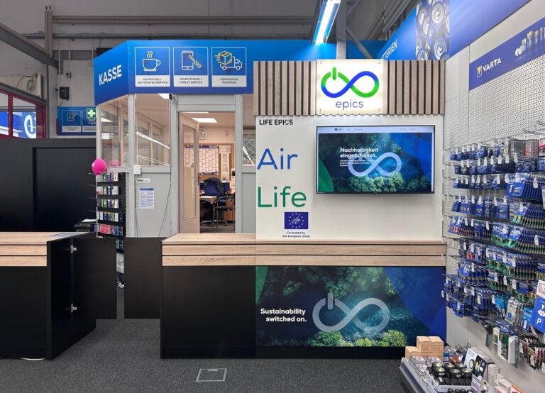 Life Epics Repair Corner bei EURONICS