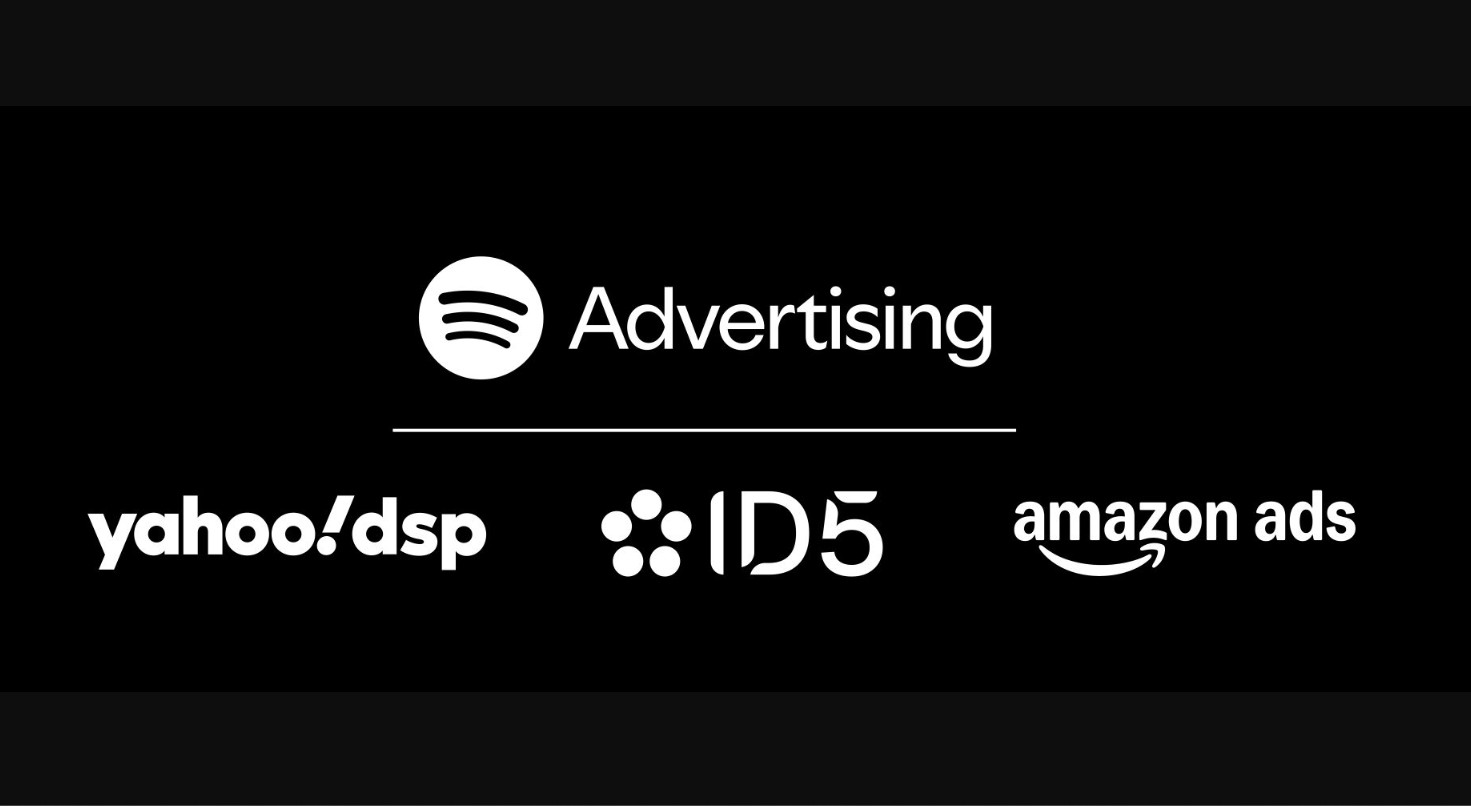 Logos der neuen Spotfiy Partner
