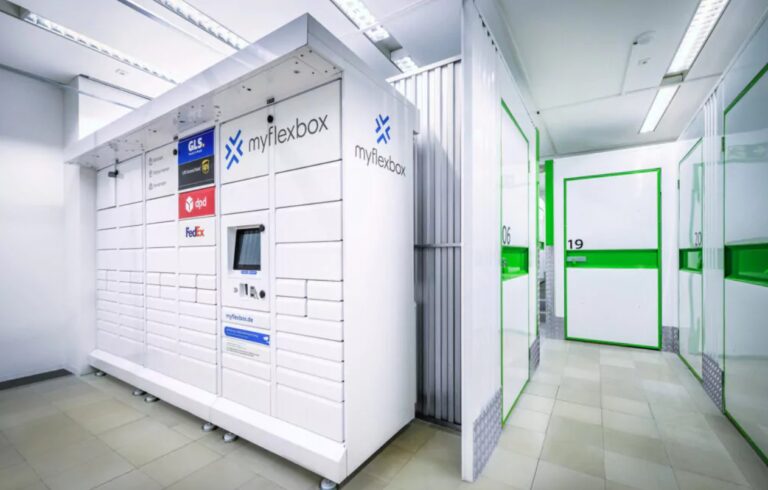 Storebox Location mit myflexbox Paketstation