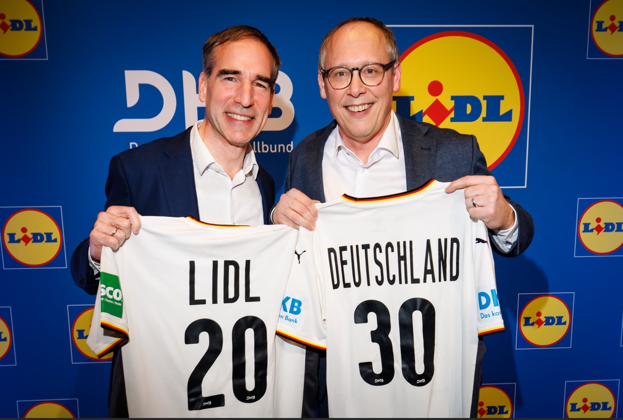 Friedrich Fuchs Geschäftsleitungsvorsitzender Lidl Dienstleistung und Mark Schober Vorstandsvorsitzender DHB