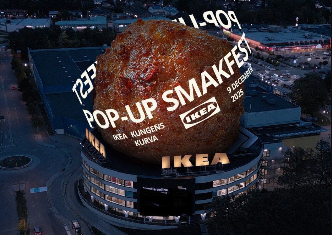 IKEA Pop Up SMAKFEST Installation