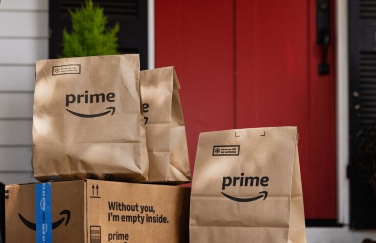 Amazon Lieferung frischer Lebensmittel