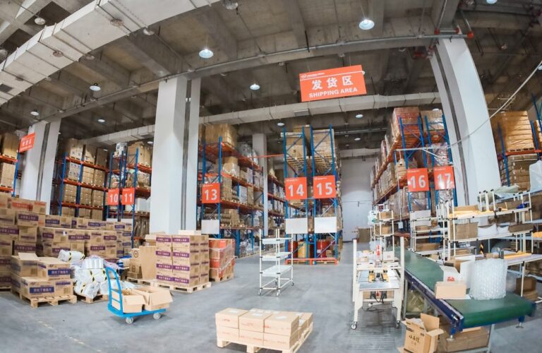 Lager in China von Gebrueder Weiss