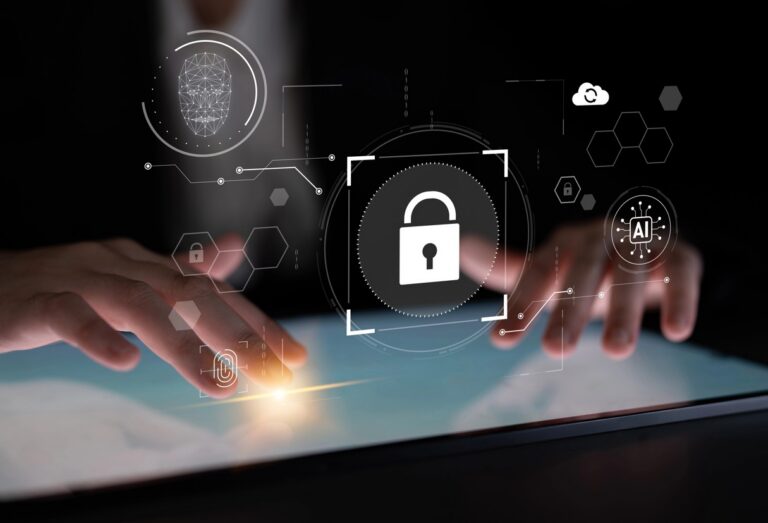 Symbolik zu AI und Cyber Security