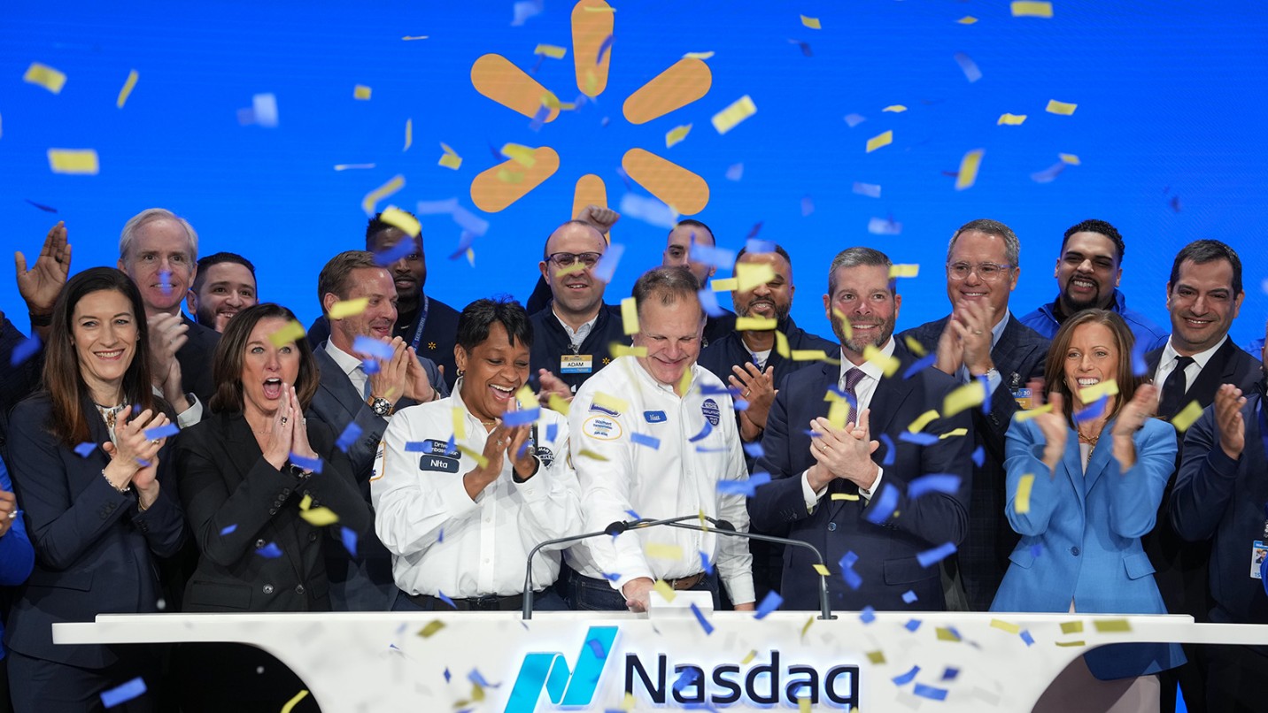 Walmart Boersendebut an der Nasdaq