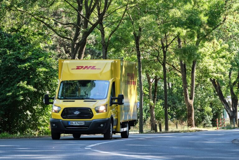 Elektrisches Zustellfahrzeug von DHL
