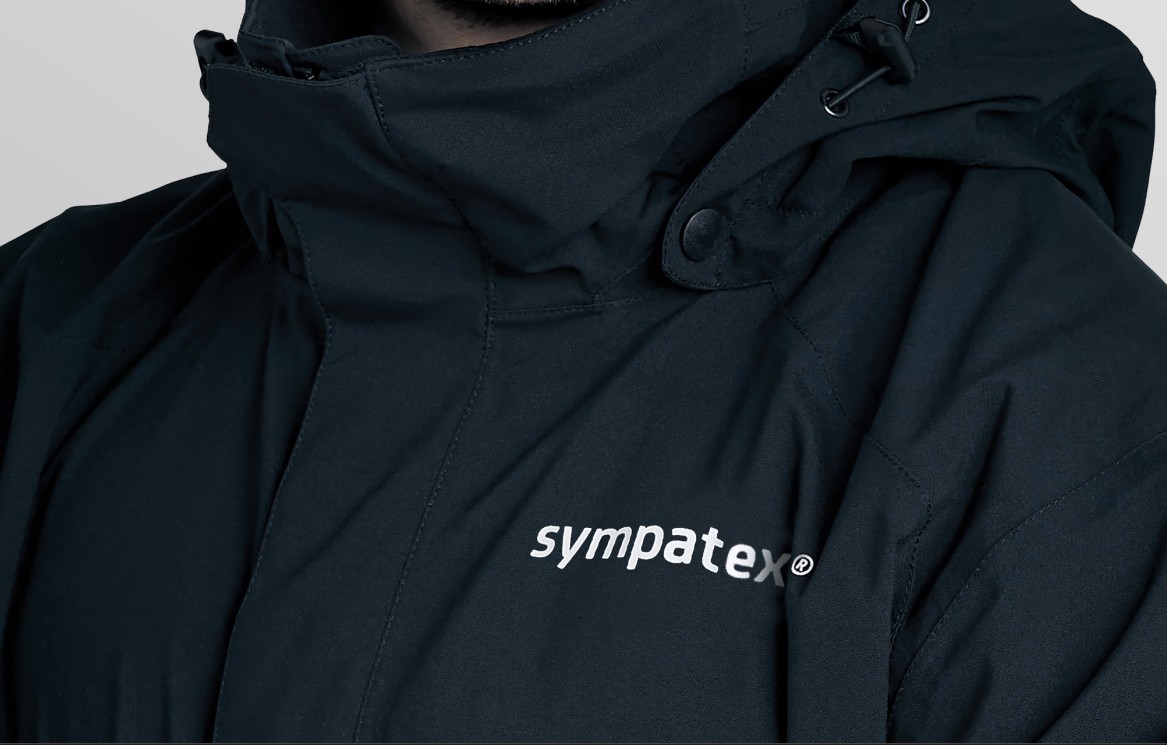 Jacke mit Sympatex Schriftzug