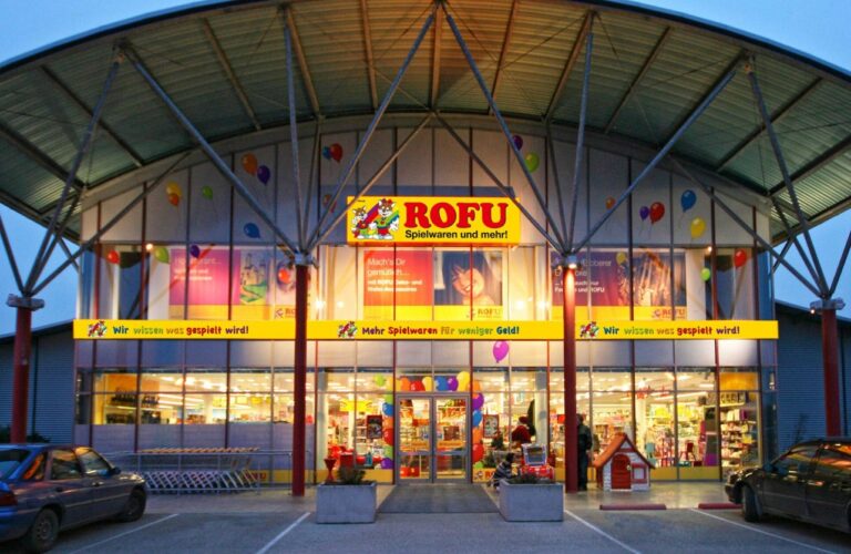ROFU Spielwaren Filiale in Kitzingen