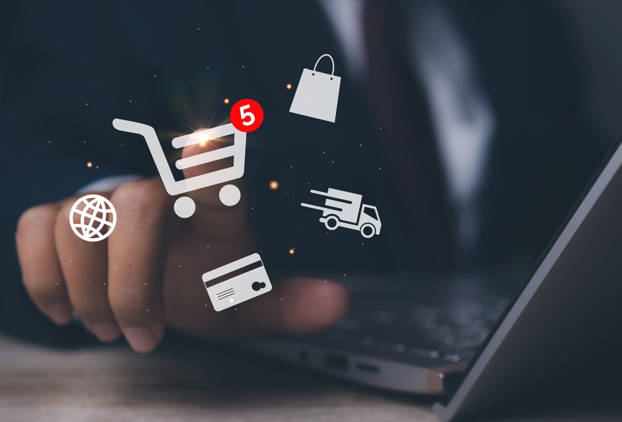 Symbolik fuer E Commerce Online Handel