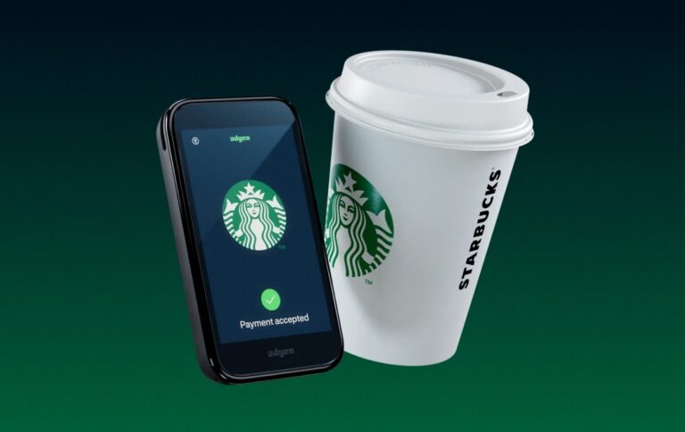 Adyen Bezahlung bei Starbucks