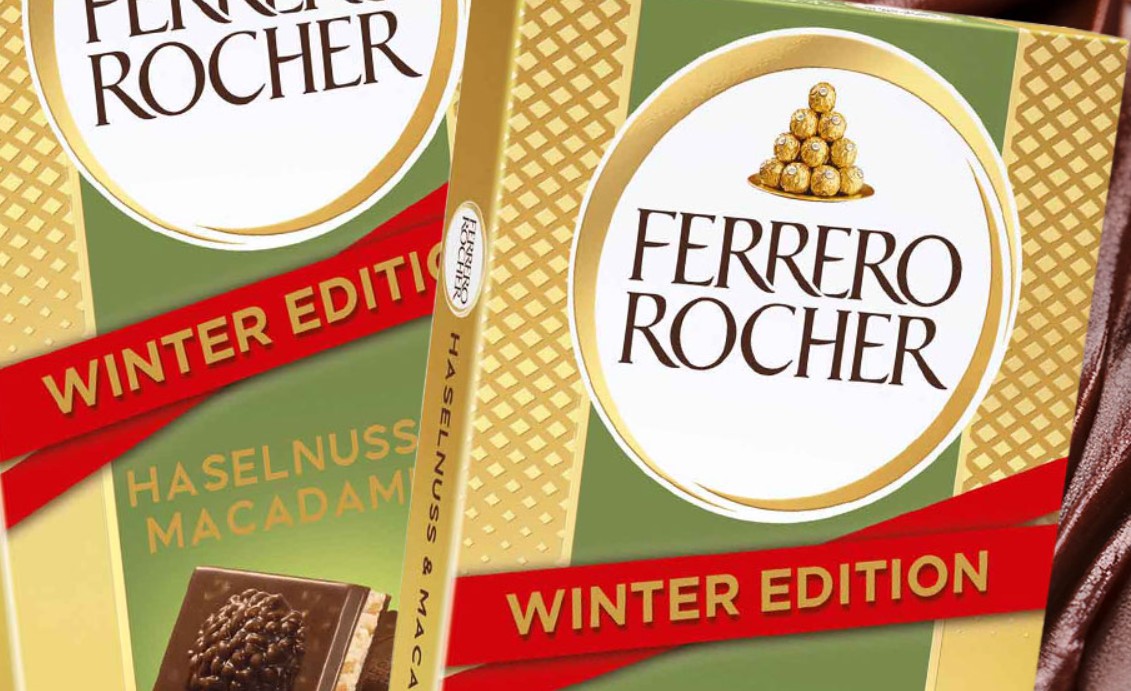 Ferrero Rocher Winter Edition Schokolade