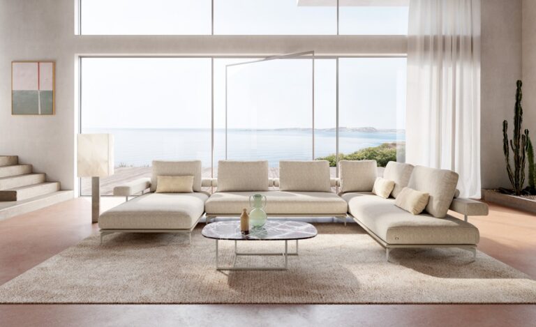 Rolf Benz Sofa in einem Haus an der Kueste