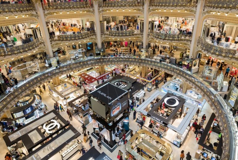 Beauty Department im Galeries Lafayette Hausmann Paris