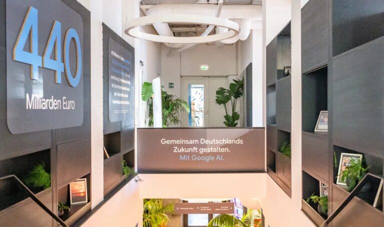 Flur des Google AI Center Berlin