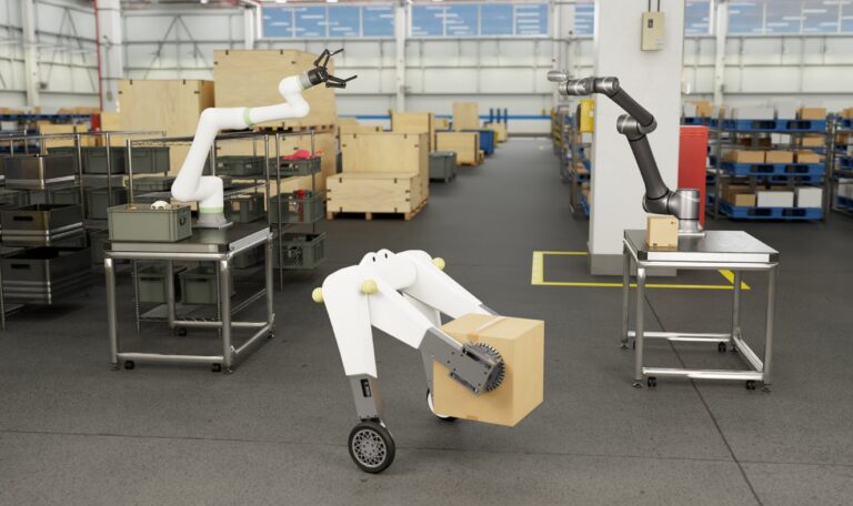 Illustrationen zu Robotik und Physical AI