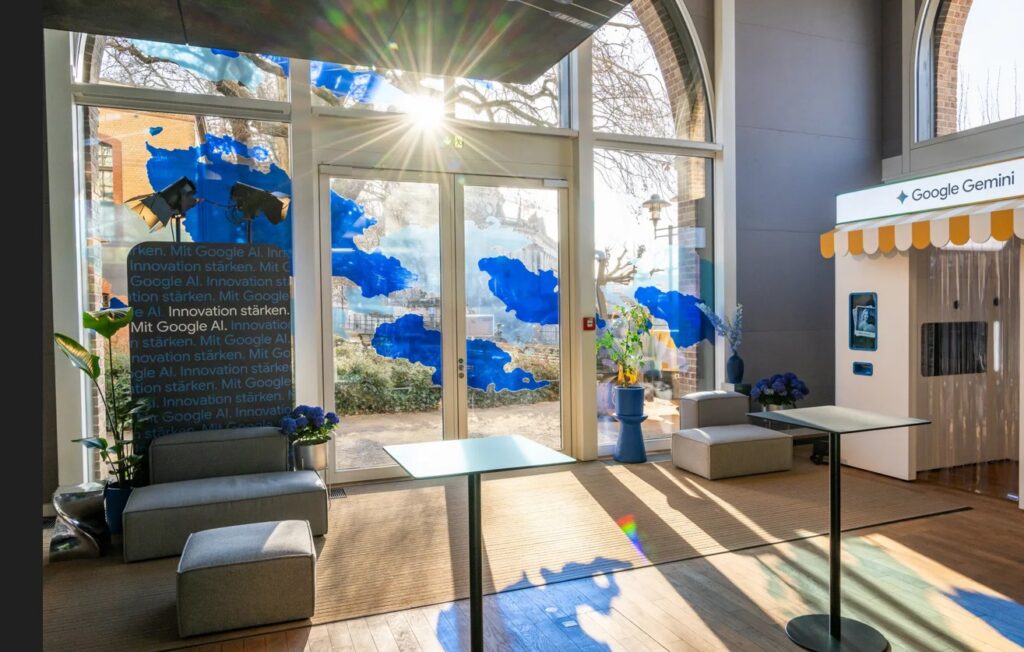 Lounge des Google AI Center Berlin