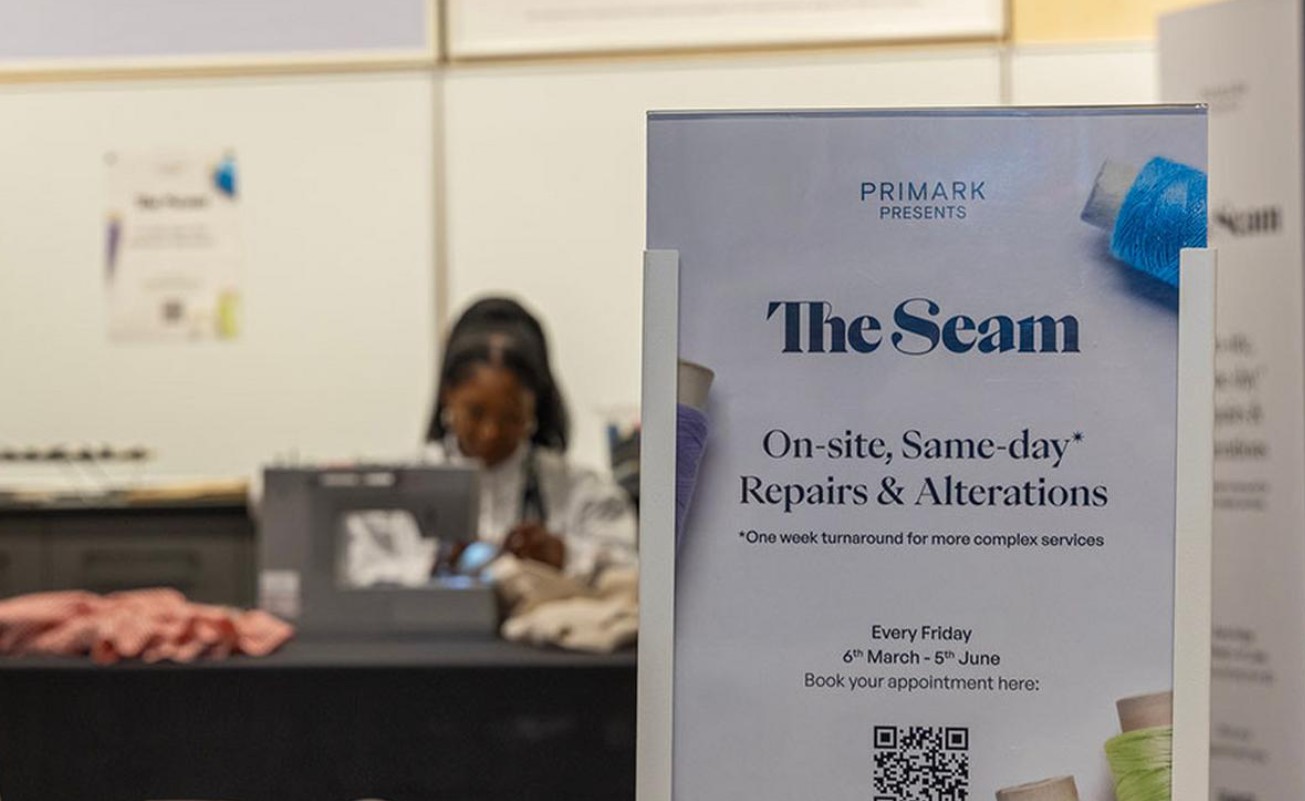 Primark presents The Seam Reparaturservice