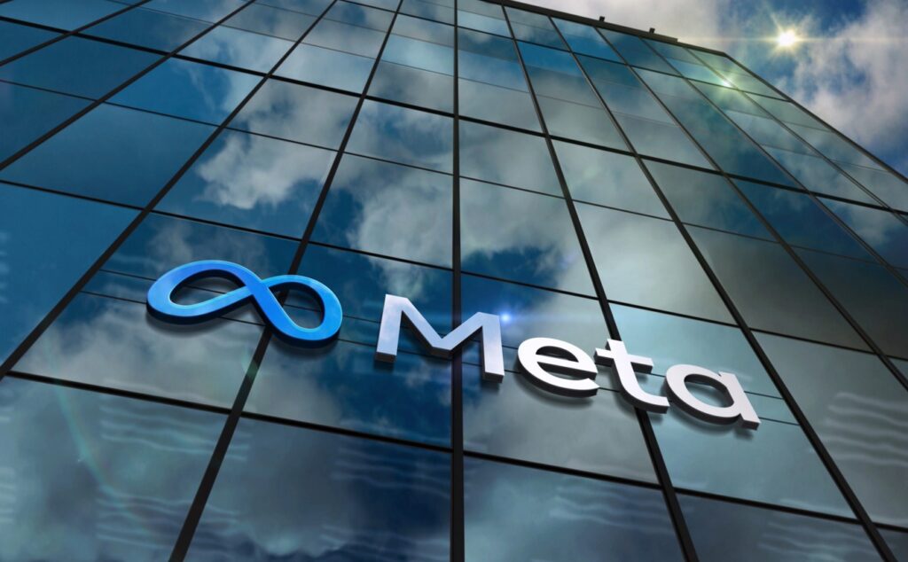 Logo am Meta Headquarter Menlo Park