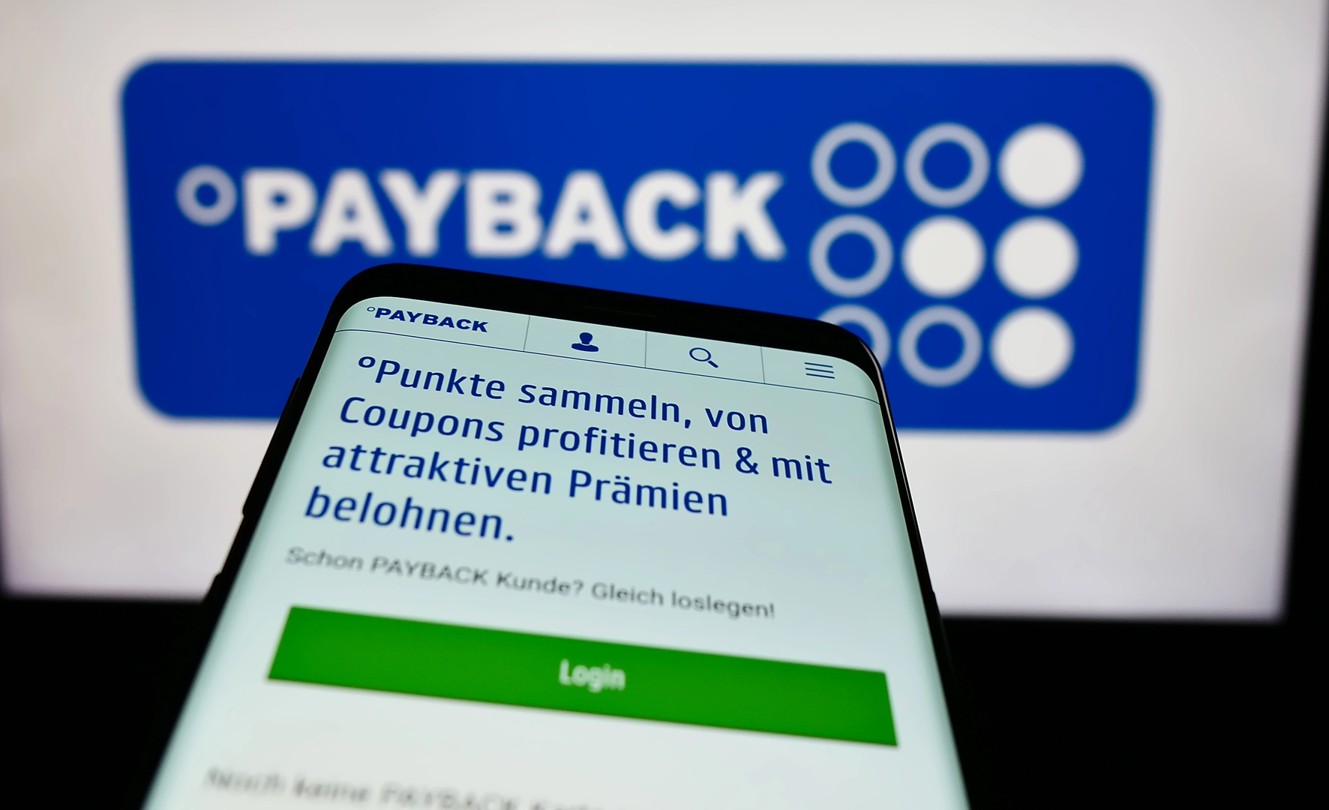 PAYBACK Logo und Smartphone