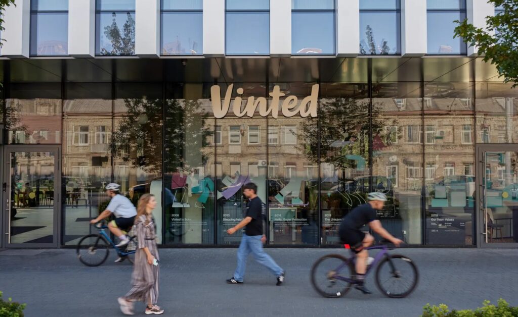 Vinted Store von aussen