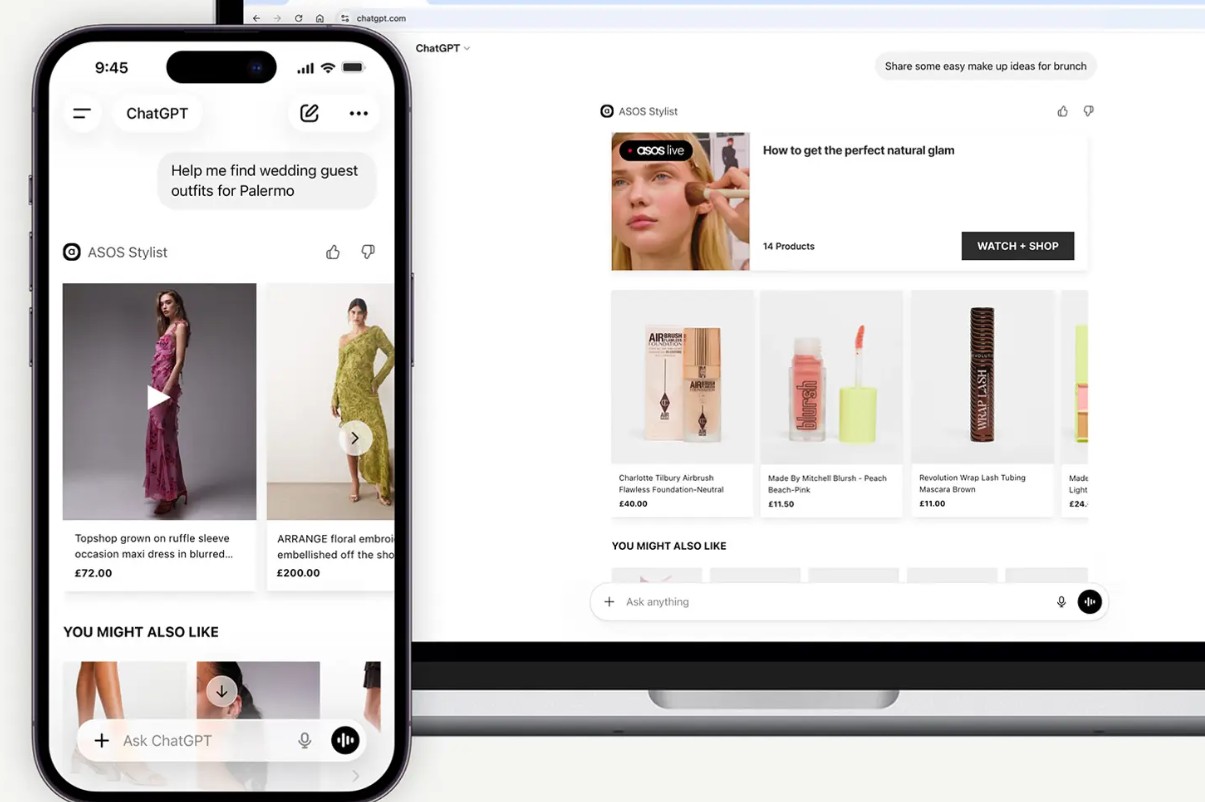 ASOS Shopping Stylist in ChatGPT