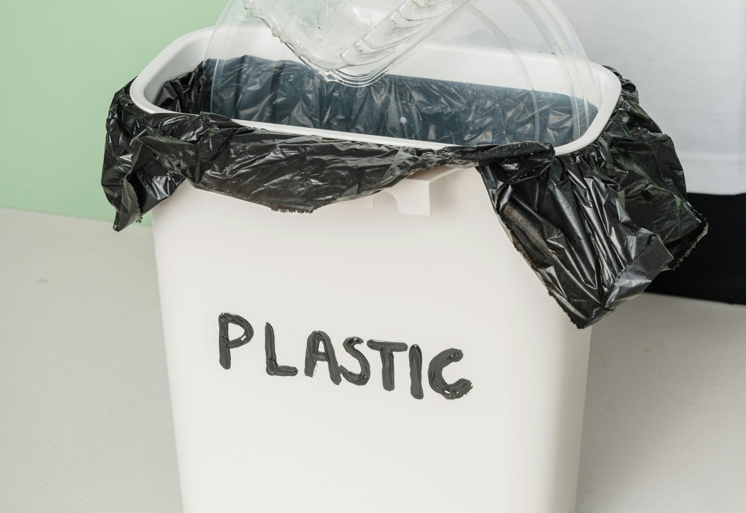 Abfalleimer fuer Plastik