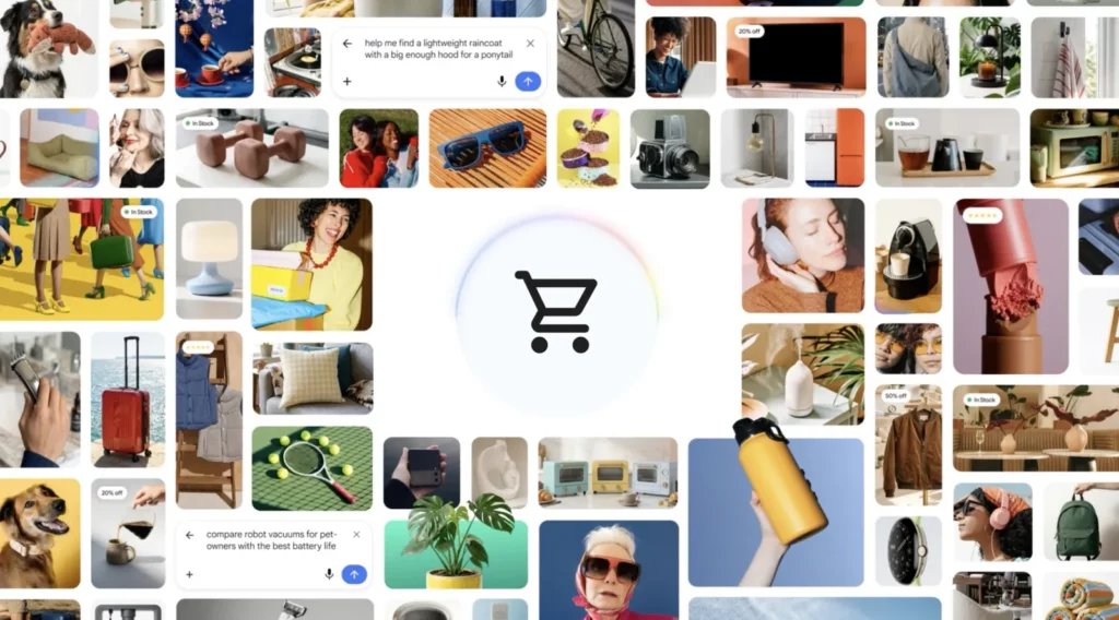 Illustration zu Google AI Shopping