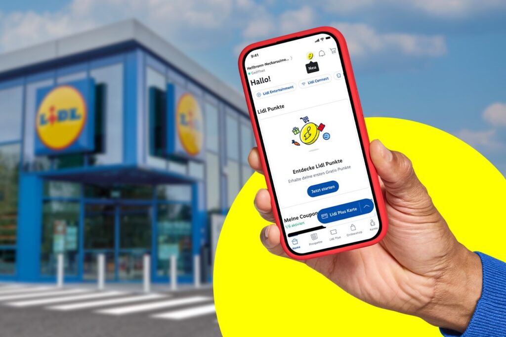 Lidl Plus App mit Punkte sammeln