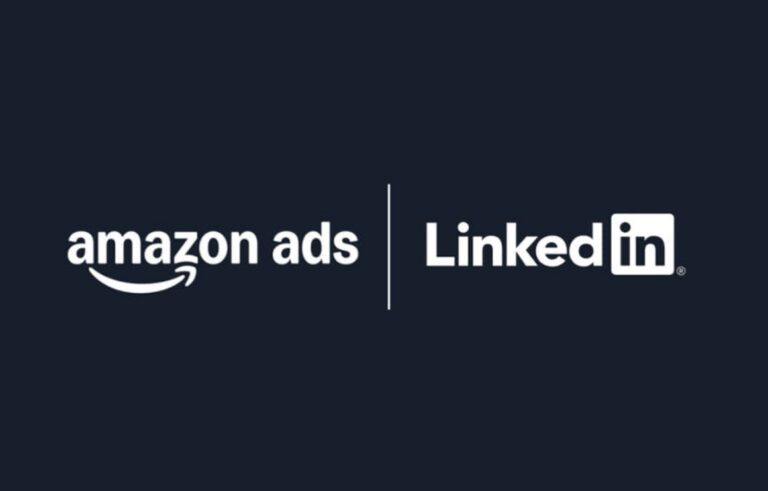 Logos von Amazon Ads und LinkedIn