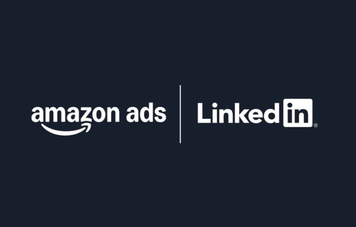 Logos von Amazon Ads und LinkedIn