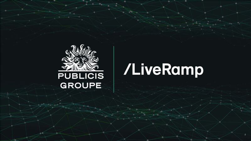 Logos von Publicis und Liveramp
