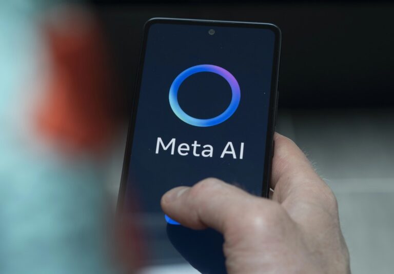 Meta AI auf einem Smartphone