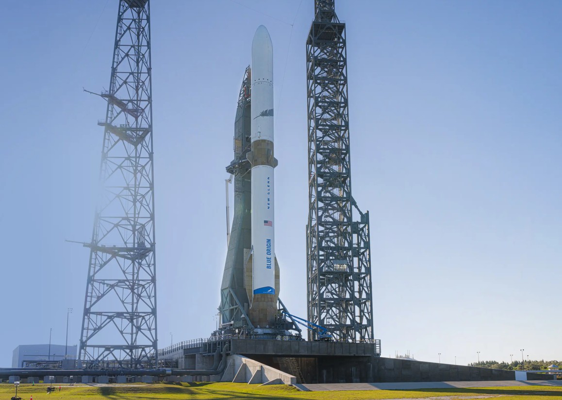 New Glenn Schwerlastrakete von Blue Origin
