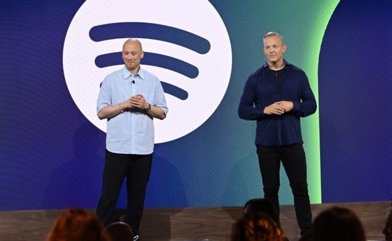 Spotify CEOS Alex Norström und Gustav Soederström