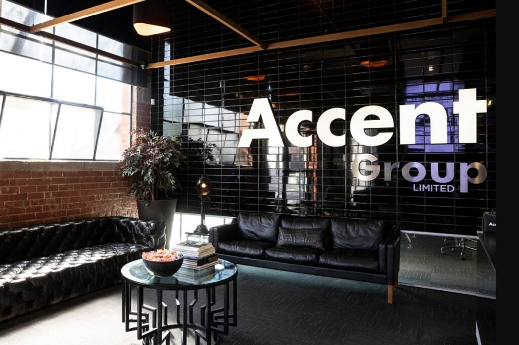 Accent Group Limited Office Wartebereich