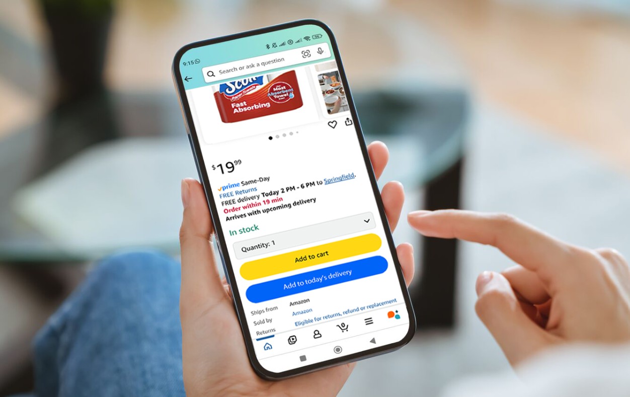 Add to delivery Feature von Amazon