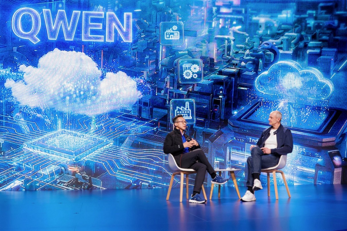 Alibaba CEO Eddie Wu auf der Siemens RXD Summit