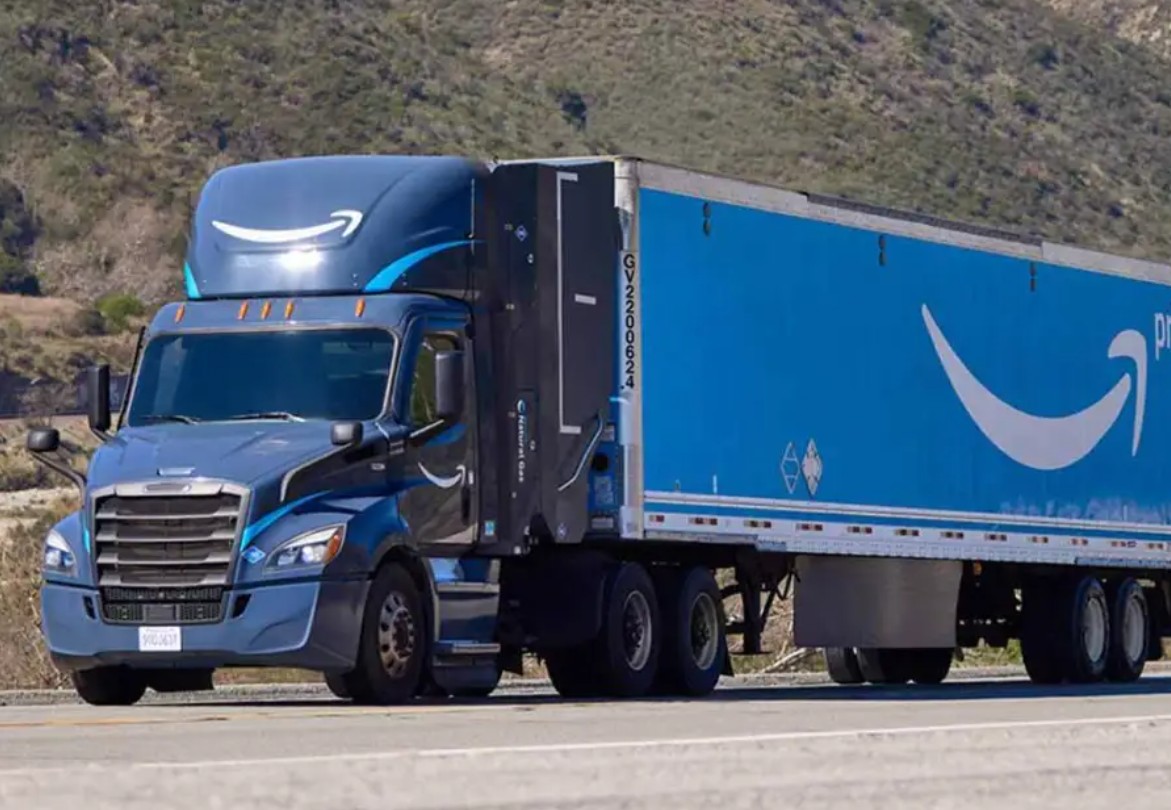 Amazon Prime Truck in den USA