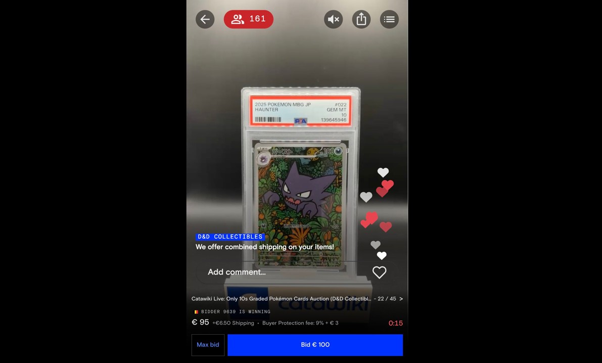 Catawiki Live Auktion
