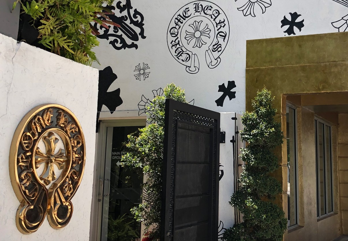 Eingang von Chrome Hearts in Miami