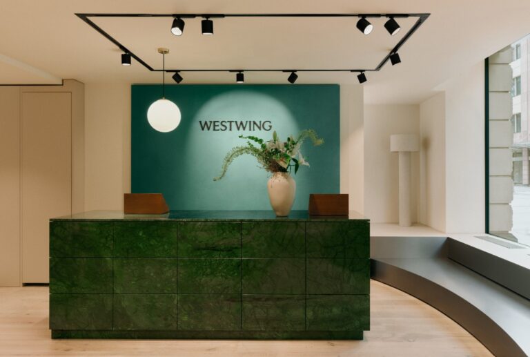 Kasse im Westwing Store in Frankfurt am Main