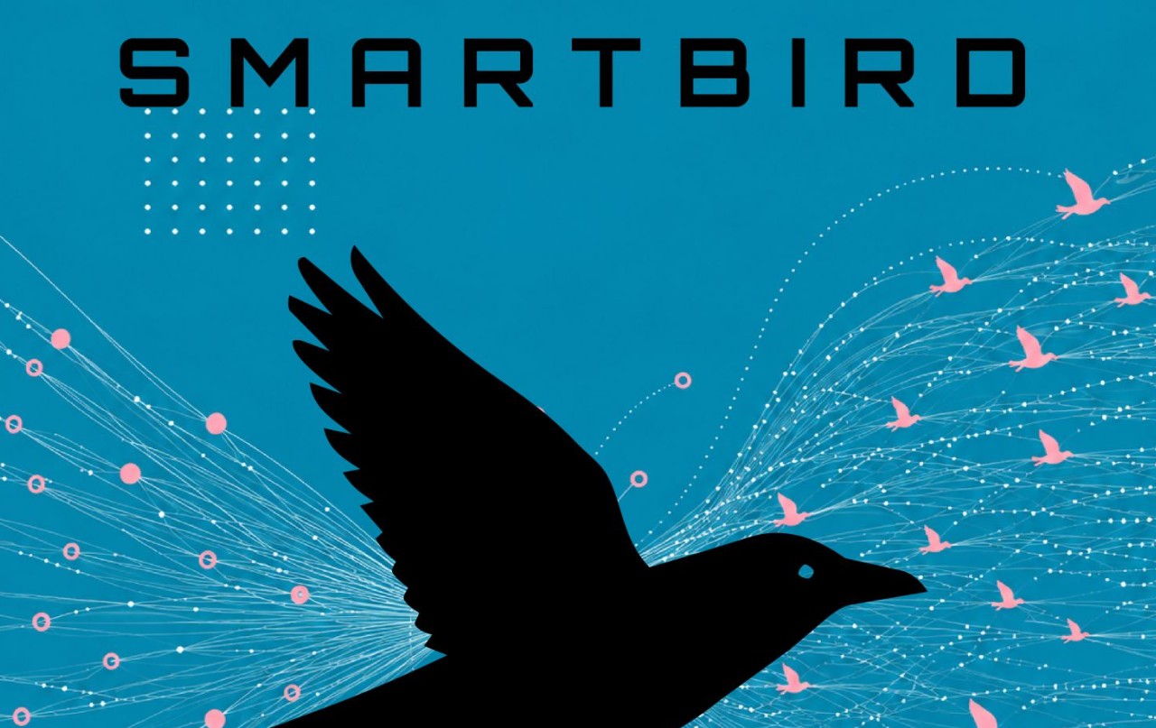 Logo von SMARTBIRD mit Illustration