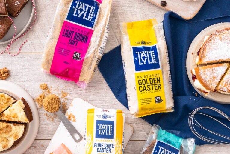 Verschiedene Tate and Lyle Zuckerprodukte