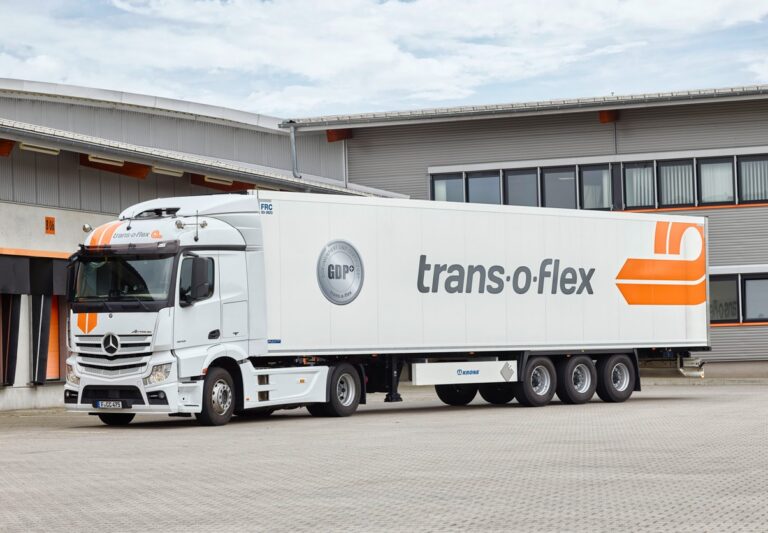LKW von trans o flex