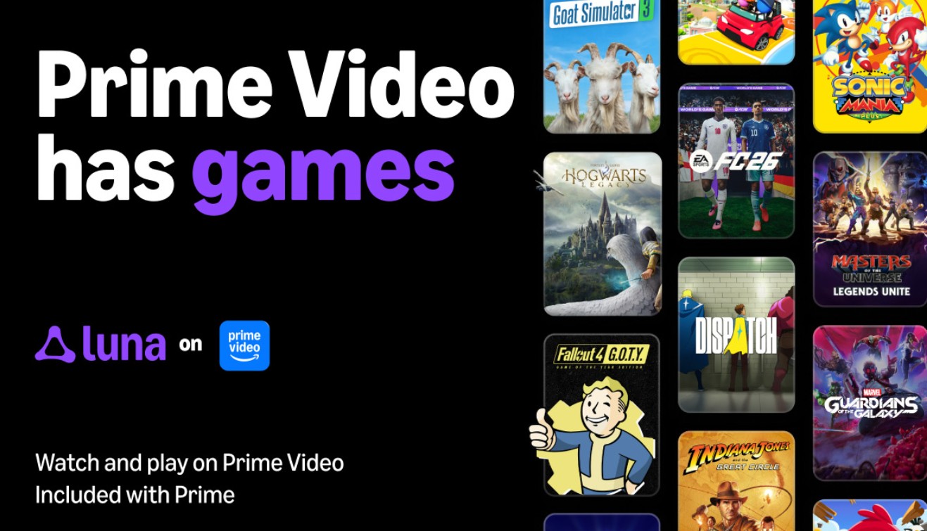 Prime Videos has games von Amazon Luna