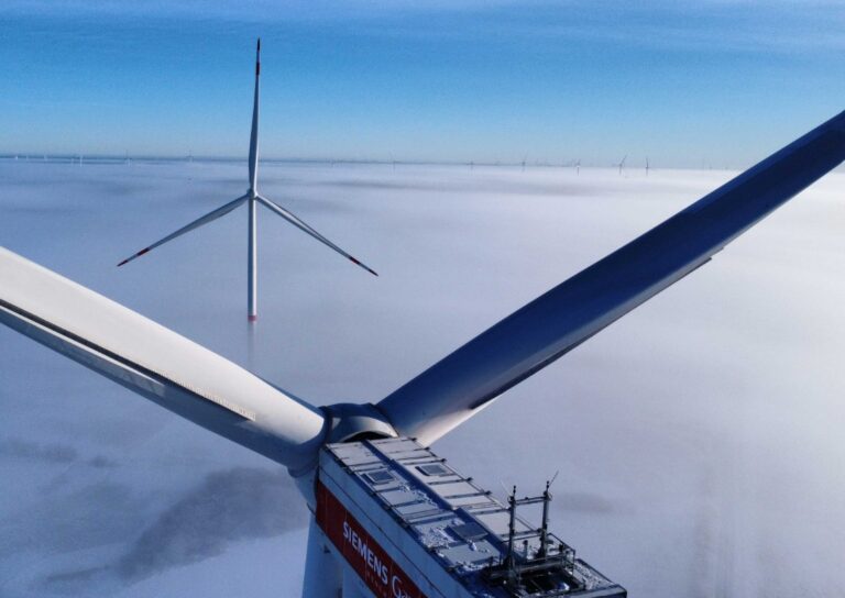 Windkraft Turbine von Statkraft