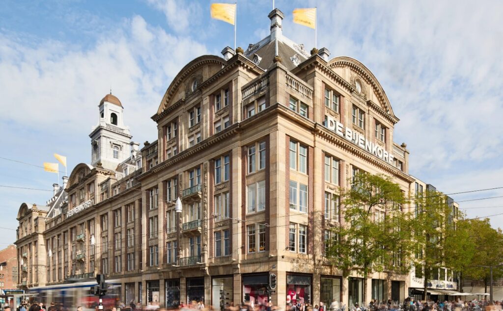 De Bijenkorf Flagship Store in Amsterdam
