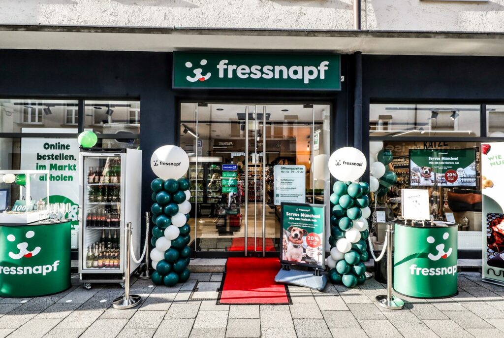 Eroeffnung des ersten Fressnapf City in Muenchen