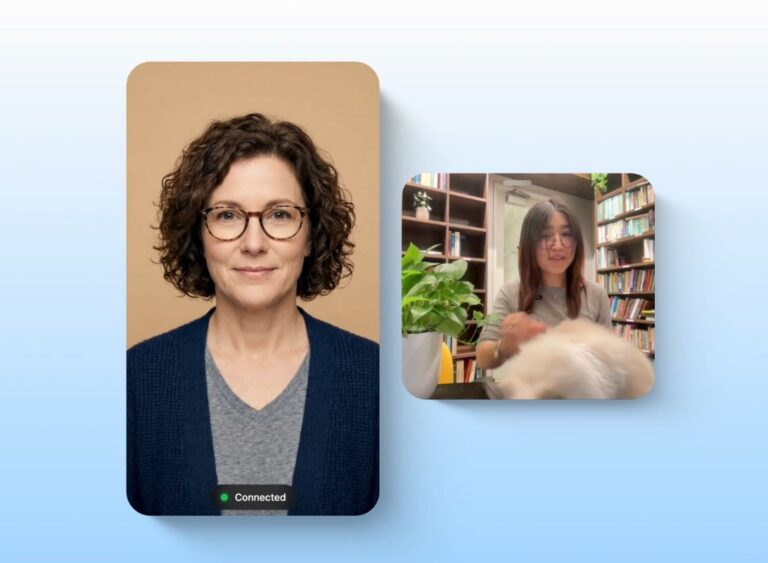 Beispiel eines Video Avatars von Google Gemini Live